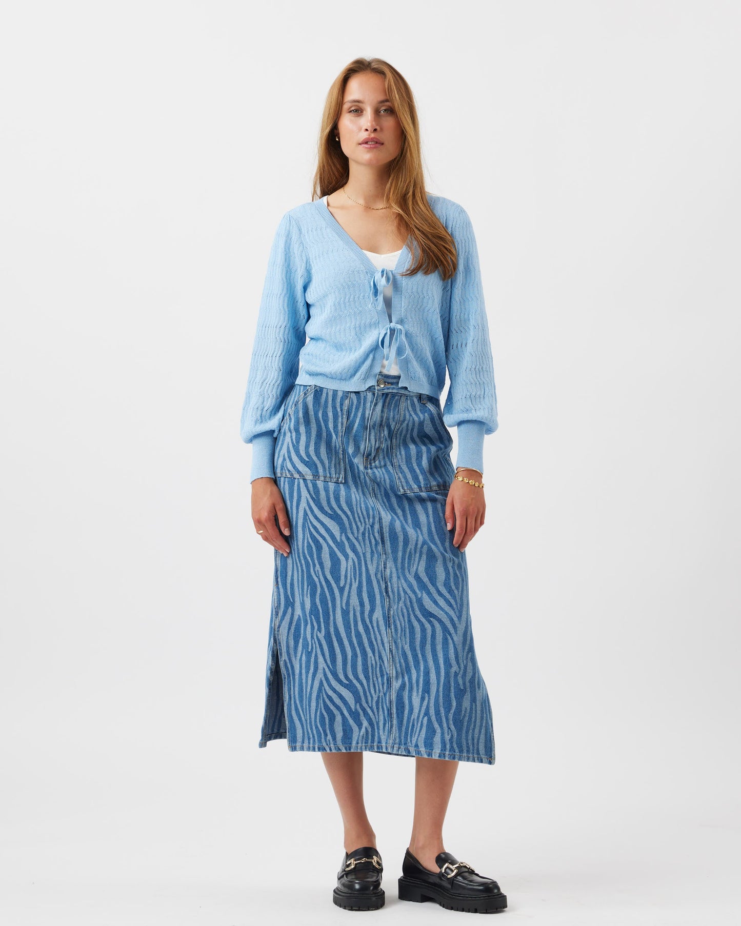 moves Garda 2972 Cardigan 3920 Placid Blue