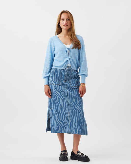 moves Garda 2972 Cardigan 3920 Placid Blue