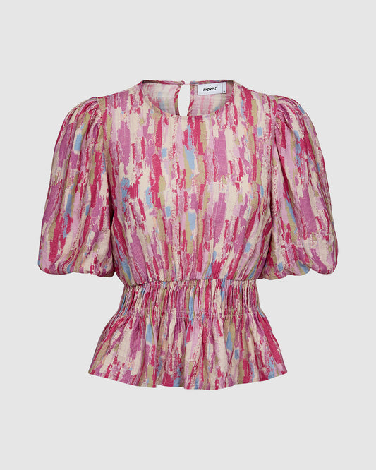 moves Tanah 2996 Long Sleeved Blouse 493 Magenta